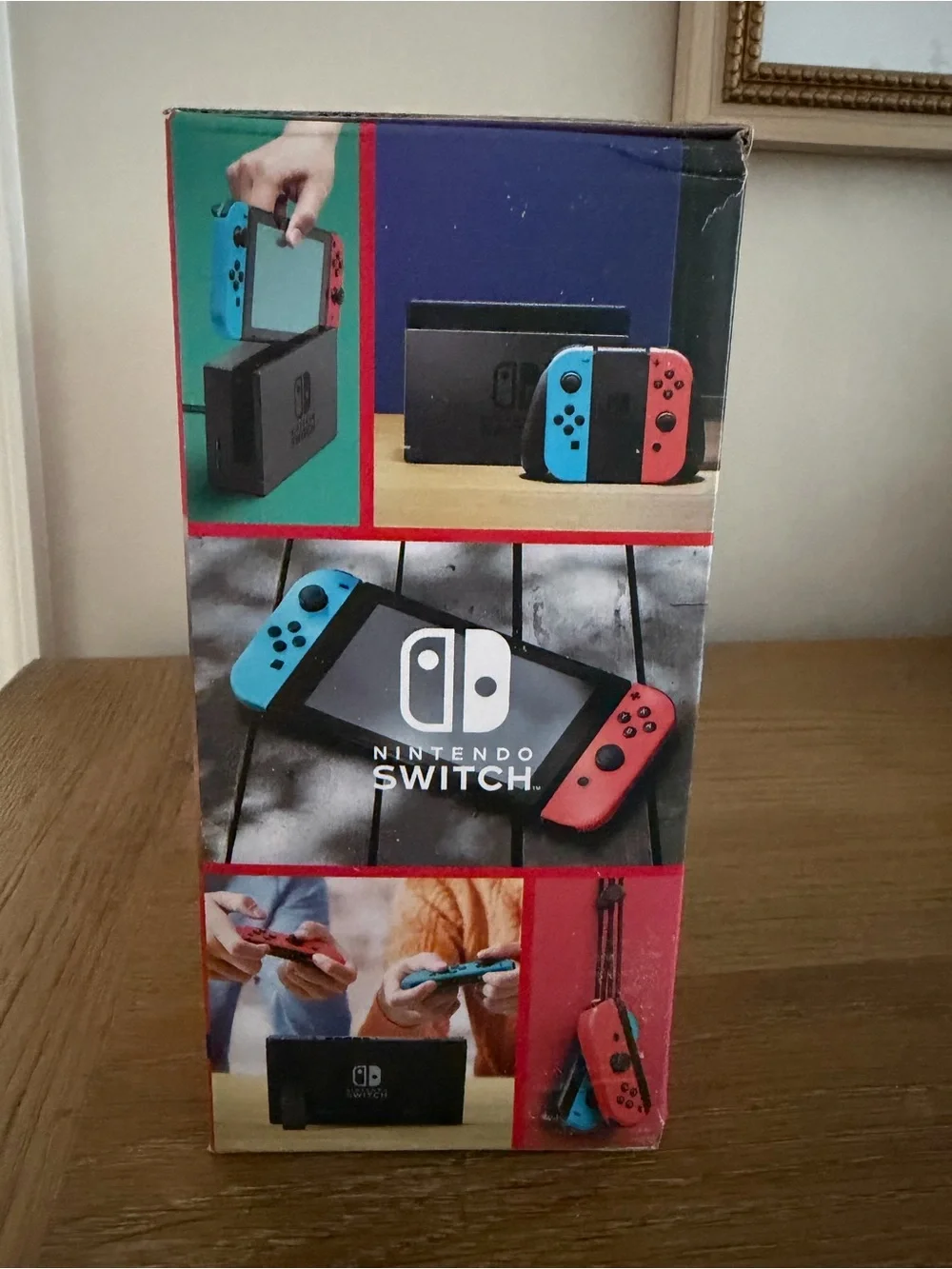 Nintendo Switch Console with Blue & Red Joy‑Con